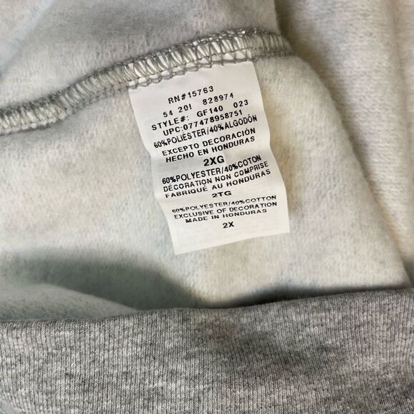 Champion Fleece Pullover Hoodie Women Plus Size 2X Gray Script Logo NWT - Picture 6 of 7